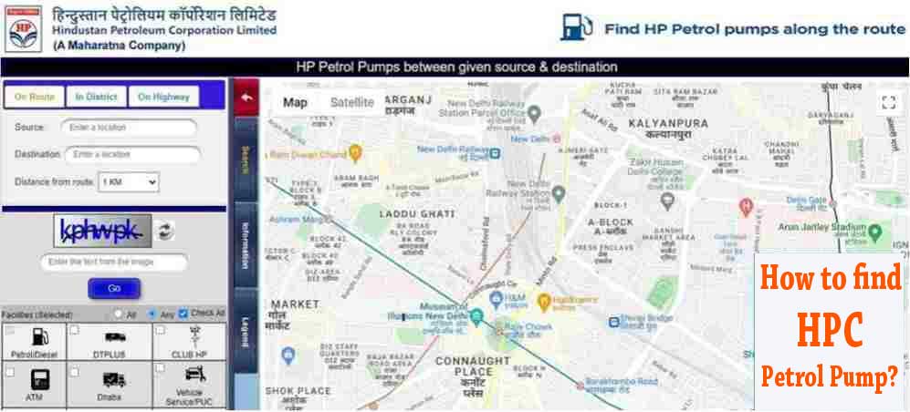 HPCL Map