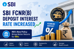 SBI FCNR(B) Deposit Interest Rate Increased