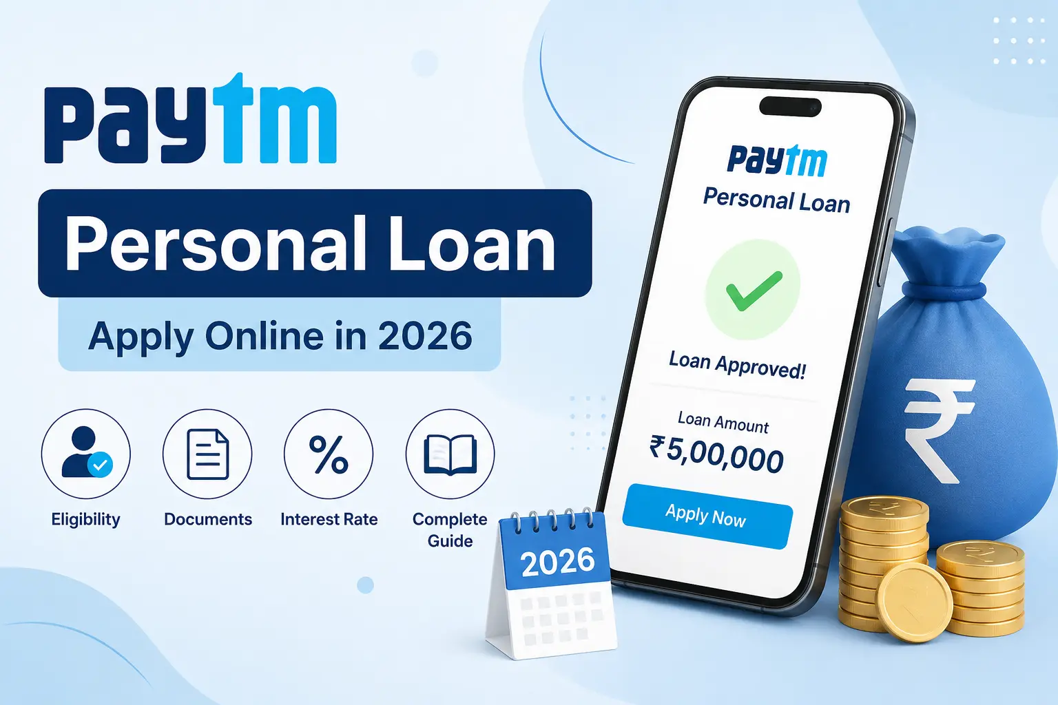 Paytm Personal Loan Apply online 2026