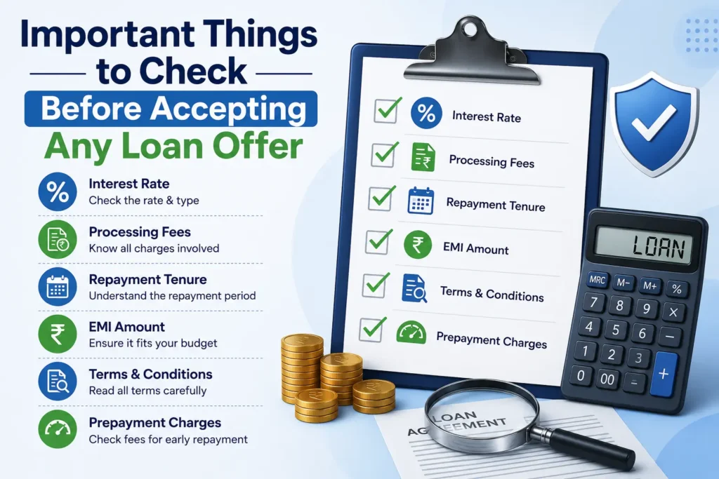 Important Things to Check Before Accepting Before Any Loan