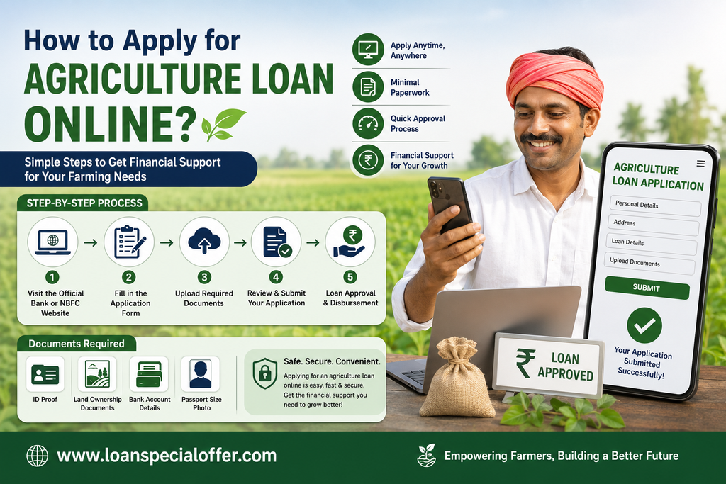 How to Apply for Agriculture Loan Online