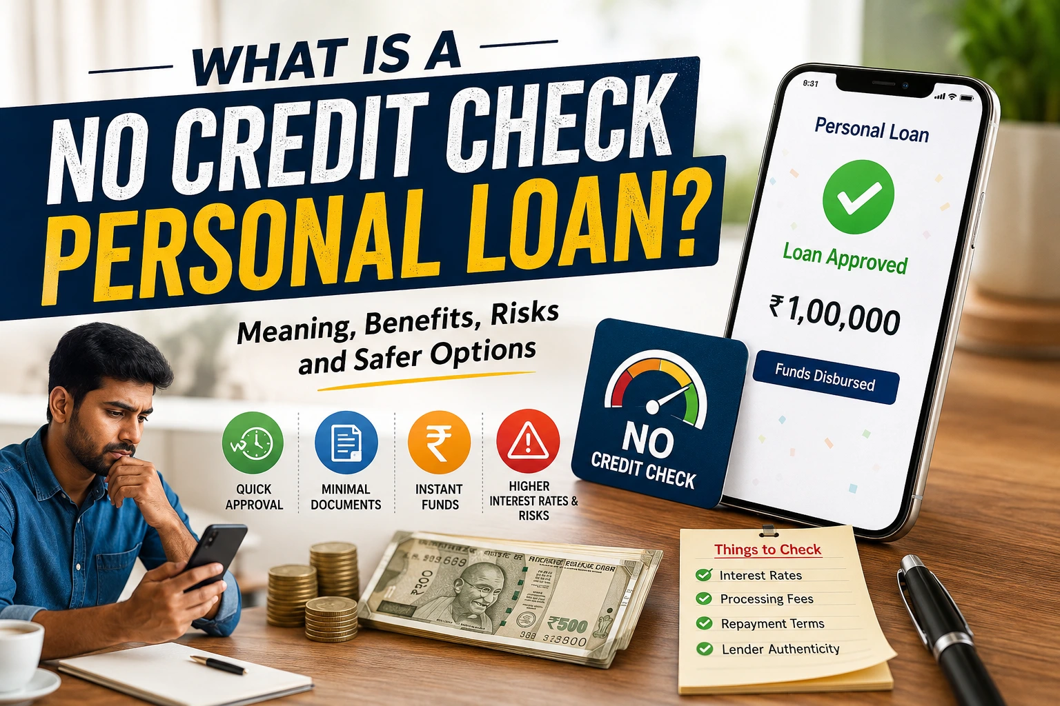what is no credit check personal loan